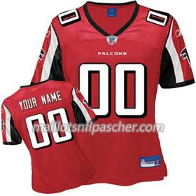 Maillot Atlanta Falcons Custom Rouge - Femme